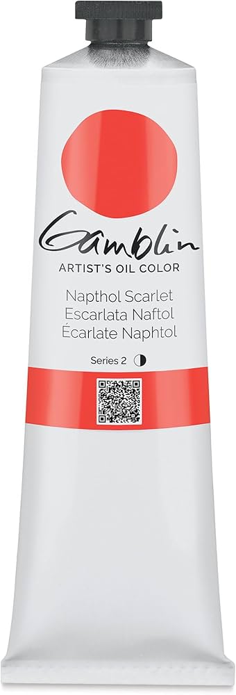 Gamblin Artists' Grade Oil 37ml NAPTHOL SCARLET