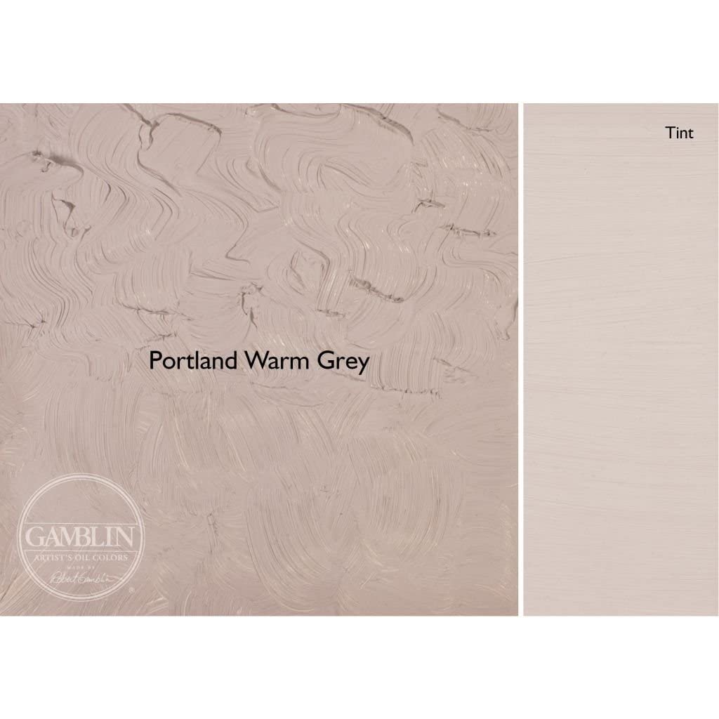 Gamblin Artists' Grade Oil 37ml PORTLAND WARM GREY