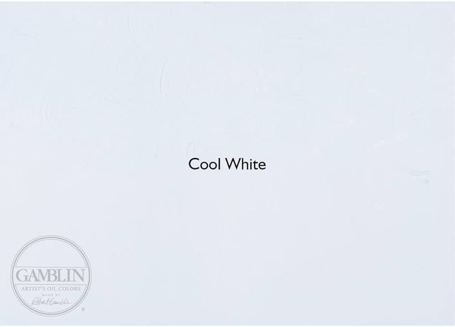 Gamblin Artists' Grade Oil 37ml COOL WHITE