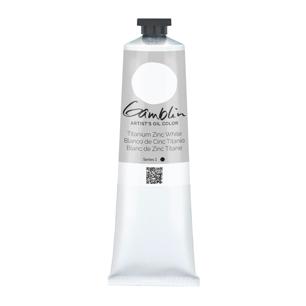 Gamblin Artists' Grade Oil 150ml TITANIUM-ZINC WHITE