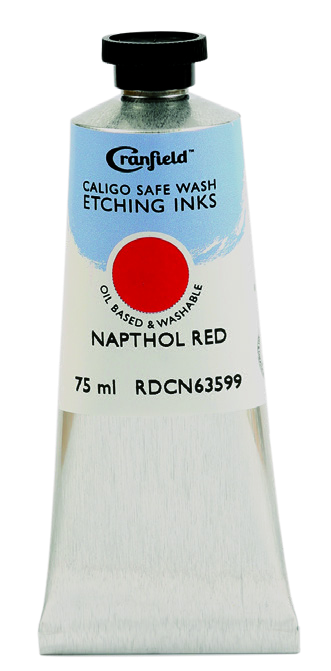 Caligo Safewash Etching Ink Napthol Red 75ml