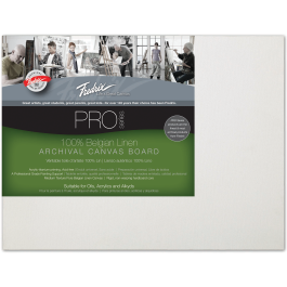Fredrix Archival Canvas Panel Universal Primed Linen 11in x 14 in