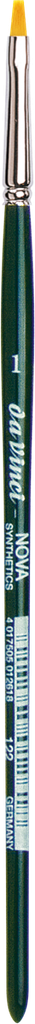 daVinci Brush Nova Flat Synthetic Series 122 Size 1