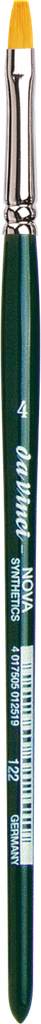 daVinci Brush Nova Flat Synthetic Series 122 Size 4