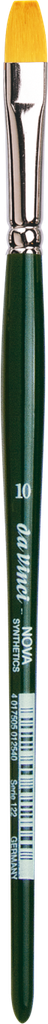 daVinci Brush Nova Flat Synthetic Series 122 Size 10