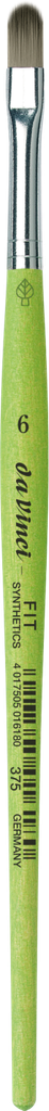 daVinci Brush Fit Filbert Synthetic Series 375 Size 6