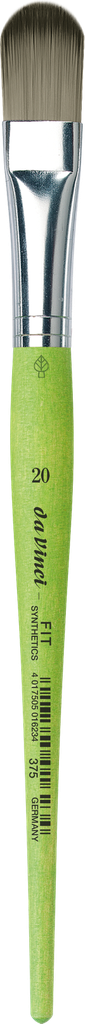 daVinci Brush Fit Filbert Synthetic Series 375 Size 20