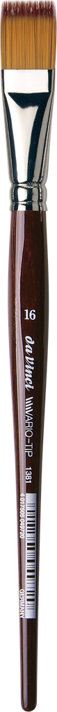 daVinci Brush Vario Flat Tip Synthetis Series 1381 Size 16