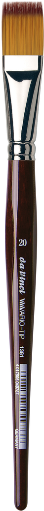 daVinci Brush Vario Flat Tip Synthetis Series 1381 Size 20