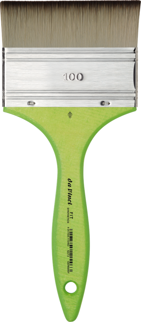 daVinci Fit Synthetic Mottler Green Handle Ser 5073 Size 100