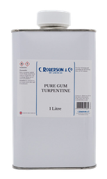 [CR34725K] Roberson Pure Gum Turpentine 1 Litre - NET PRICE
