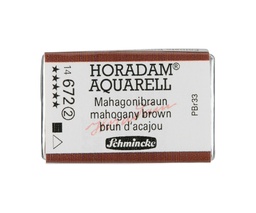 [SC14672Q] Schmincke Horadam Watercolour Full Pan Mahogany Brown Series 2
