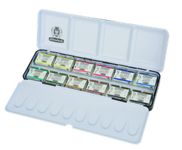 [SC74312] Schmincke Horadam Metal Box 12 x Whole Pans