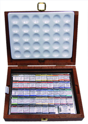 [SC74548] Schmincke Horadam Wooden Box 48 x Half Pans