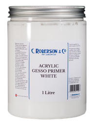 [CR61405J] Roberson Acrylic Gesso Primer White 1 Litre