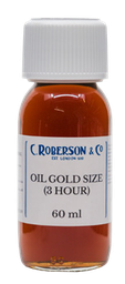 [CR77102E] Roberson Oil Gold Size 60 ml 3 Hour