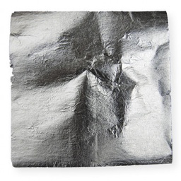 [CR72210] Roberson Aluminium Silver Leaf 25 Sheets Loose