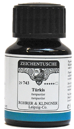 [RK29730050] Rohrer &amp; Klingner Pigmented Drawing &amp; Caligraphy Ink Scarlet 50ml